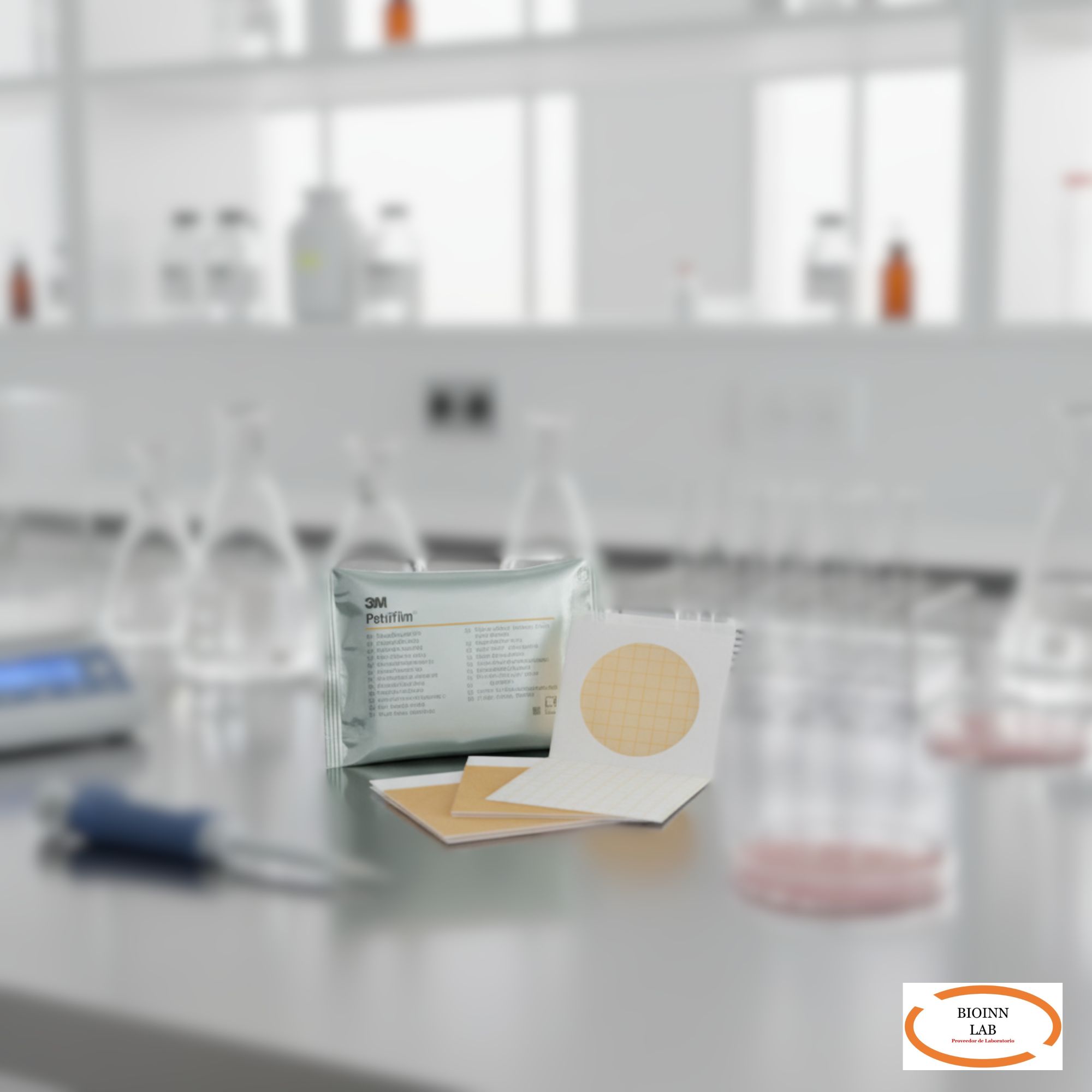 PLACA Y DISCO DE CONFIRMACION PETRIFILM SALMONELLA EXPRESS 3M - CORREGIDO